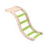 Hanging Swing Cage Accessories Natural Bird Ladder Perch Stand Parrot Chewing Toy Climbing Bridge