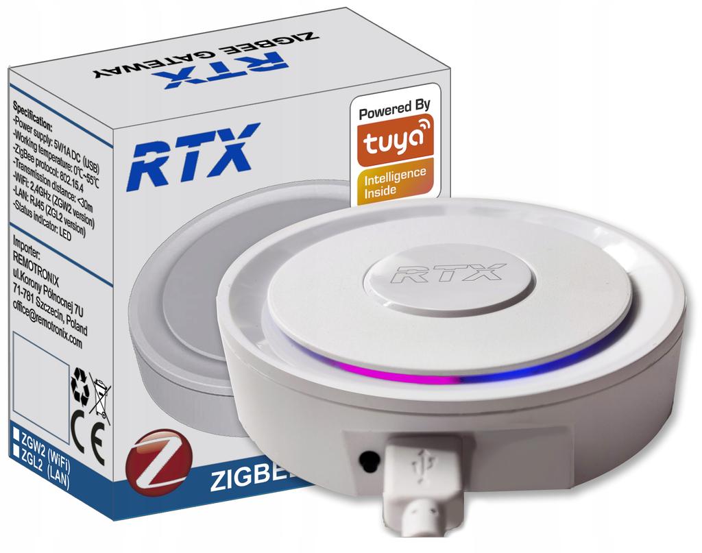 RTX ZigBee 3.0 TUYA Smart # WiFi Gateway