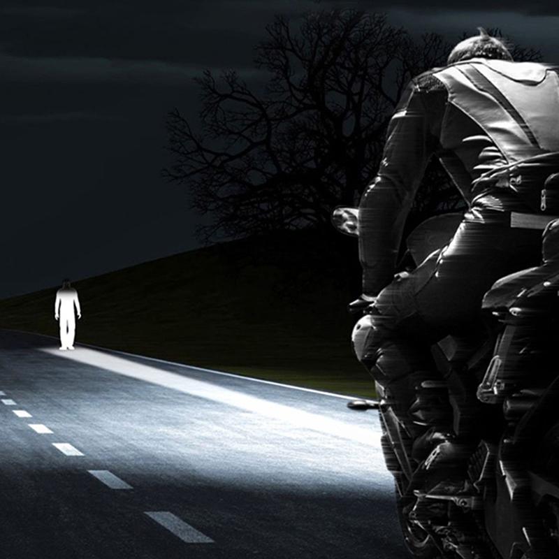 

Motorcycle LED Auxiliary Headlights Dual Color ATV Scooter Driving Spotlights Explorers Work Light Fog Bulb For Moto Car Truck