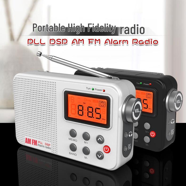 New AM FM SW All-Band Portable Radio with LCD Display & Super Bass Sound