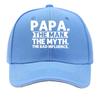 PAPA THE Unisex   Adjustable Strap Breathable Unisex Hat with Lettering YK Style for Women  Unisex Sandwich Baseball Cap