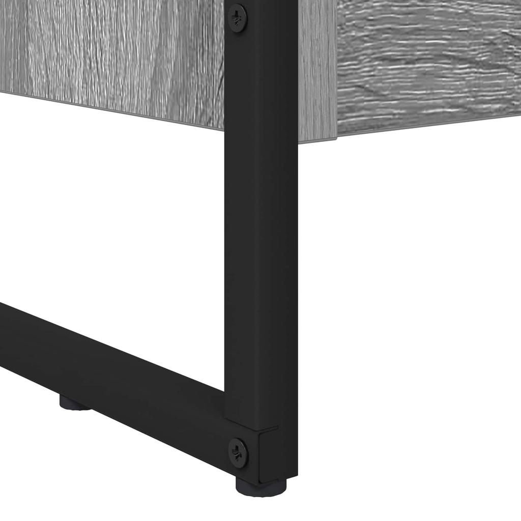 Bookshelf Grey Sonoma 80 x 30 x 121 cm Particleboard