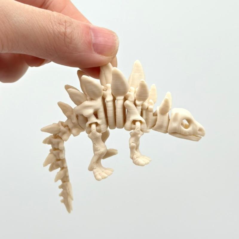 3D-gedrucktes T-Rex-Skelett Spielzeug Vollkörper Gelenkige Gelenke Realistisches Dinosaurier-Tier-Modell für Sammler