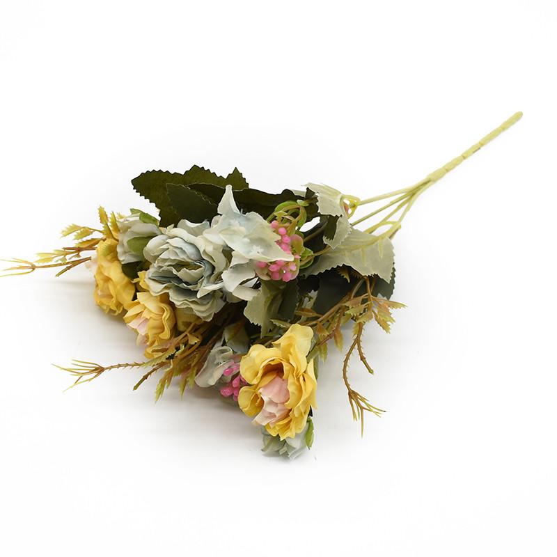 

Artificial Flowers Silk Peony Rose Wedding Bridal Bouquet Festival Home Outdoor Garden Wreath Wall Art DIY Gift Decoration Cheap 1pc