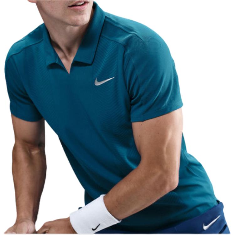 Nike Logo Short Sleeve Tennis Shirt Men Tops HM6752-301