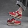 2025 Spring New Thick Sole Color Block Fashion Street Dad Shoes Women Casual Shoes
