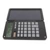 6 Inch Calculators 12 Digit Memo Lock Function Key Silence Dual Power Supply Desktop Calculator with Notepad for Office
