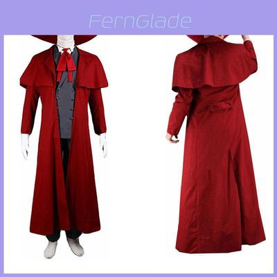 Hellsing Ultimate Alucard Cosplay Kostým Set S Vysoce Kvalitními Materiály Pro Halloween A Vánoční Večírky