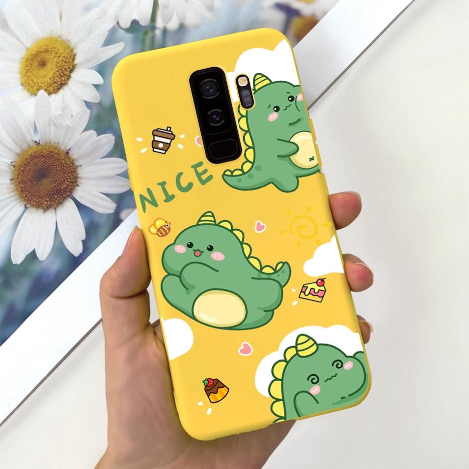 For Samsung Galaxy S9 Plus Case Cute Dinosaur Cartoon Cover Soft Silicone Phone Case For Samsung S9 Plus S9+ GalaxyS9 Back Cover