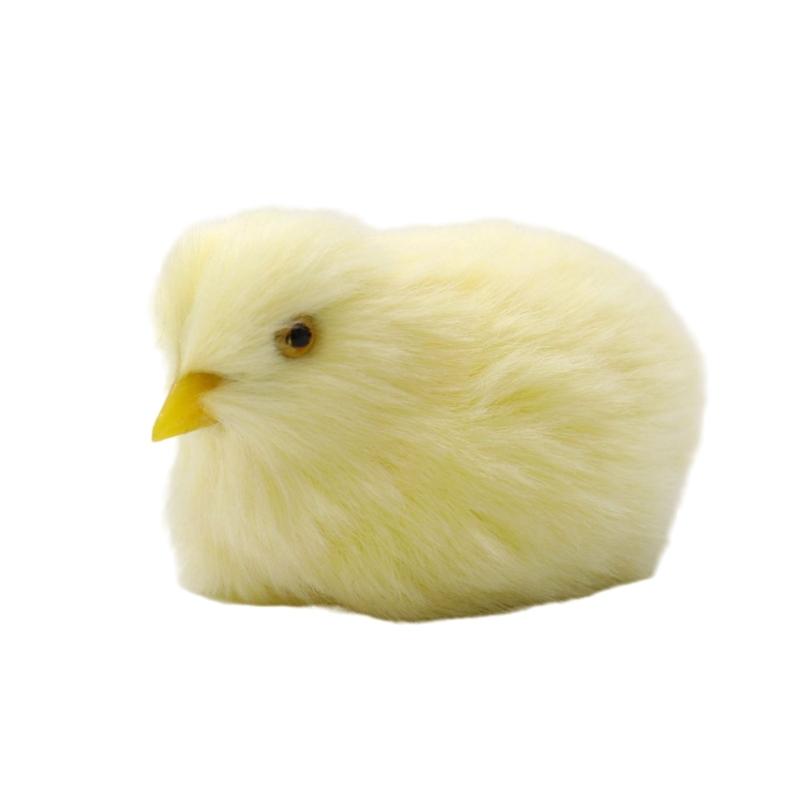 

Lovely Plush Chicken for Easter Day Realistic Easter Chicken Desk Decors Doll Toy Home Decors for Kids Room Easter Gift