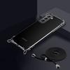 Coque et Tour de Cou - Samsung - S21 Plus - TPU AntiChoc - Cordon Réglable - Bleu Marine