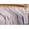ONLYKXY 360pcs Transparent Sticker Strip Plastic Clothing Size Label - 4 Inch, 6 Size Combination (XS/S/M/L/XL/XXL)