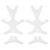 2Pcs Length Adjustable Sword Display Stand Acrylic Adjustable Sword Holder  Home Organization