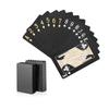 Playing Cards PVC Waterproof Playing Cards Plastic Crystal Game Ware Durable Supplies Creative Gift Practical Joke Party Gift