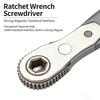 Professional Ratchet Wrench Kit Including 18Bits 1Handle for Automotive Repair Furniture Assembly Mechanical Maintenance