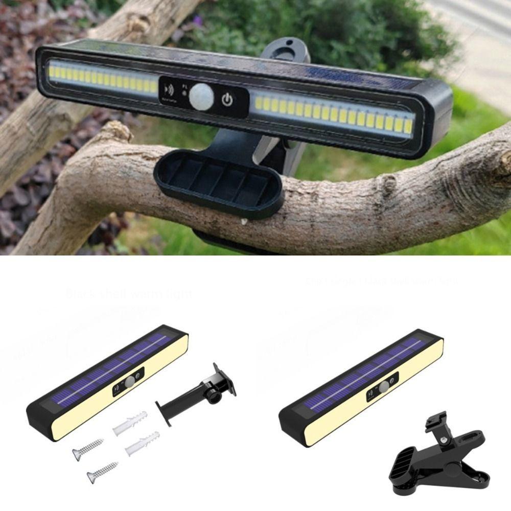 IP65 Clip Solar Lights Wireless Wall Hanging Light Porch Light Human Body Induction Light  Hallway