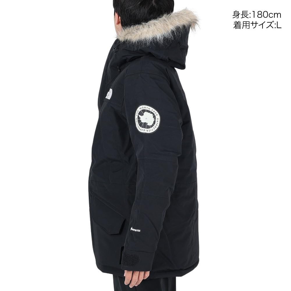 The North Face Antarctica Size M Parka, Unisex, Gore-Tex, Waterproof, Photonic, Warm, Black,