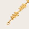 Light Luxury Caterpillar Waist Chain Women'S Niche Texture Retro Metal Belt Chain Accessories Retro