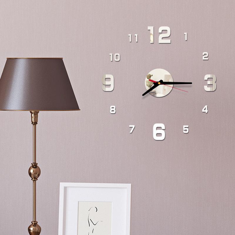 3D Acrylic Wall Clock Sticker