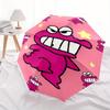 1pc Crayon Shin-chan Monster Party Automatic Open/Close Umbrella Sturdy Iron Frame, Compact Travel Umbrella - Perfect Gift0829132