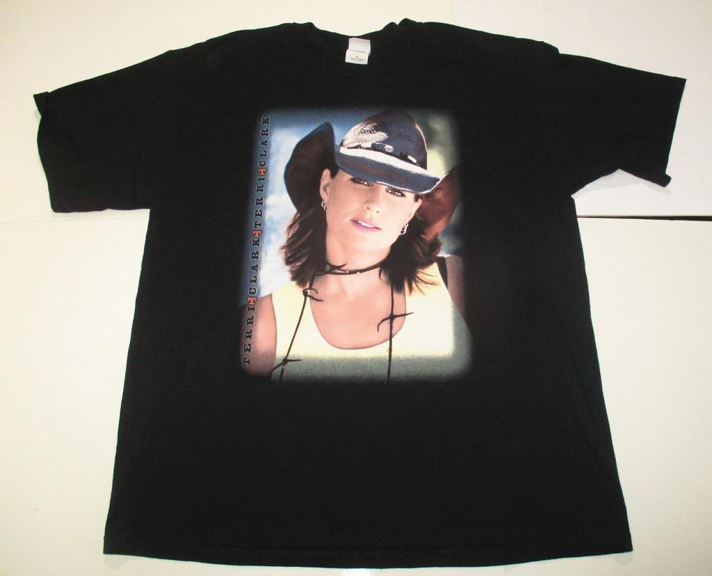 TERRI CLARK 2005 Tour Double Sided Short Sleeve T-Shirt Size XL
