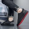Fashion Trend Rivet Hot Diamond Nightclub Leather Shoes Men's Red Sole Casual Shoes Spirit Society Guy Board Shoes