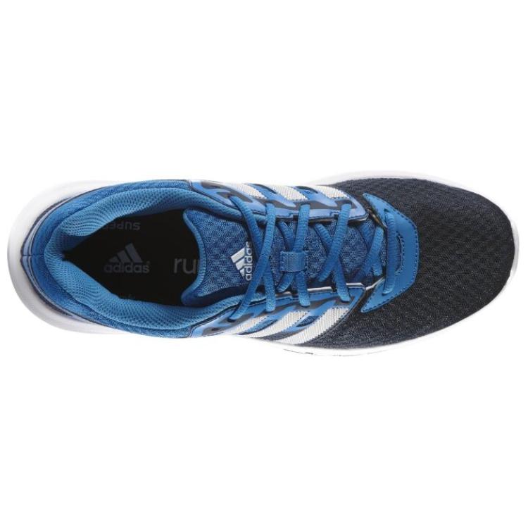 adidas Galaxy 2 Wygodne Miękkie Antypoślizgowe Odporne na Zużycie Niskie Codzienne Buty do Biegania Męskie Sneakersy Niebieski Czarny AF6690