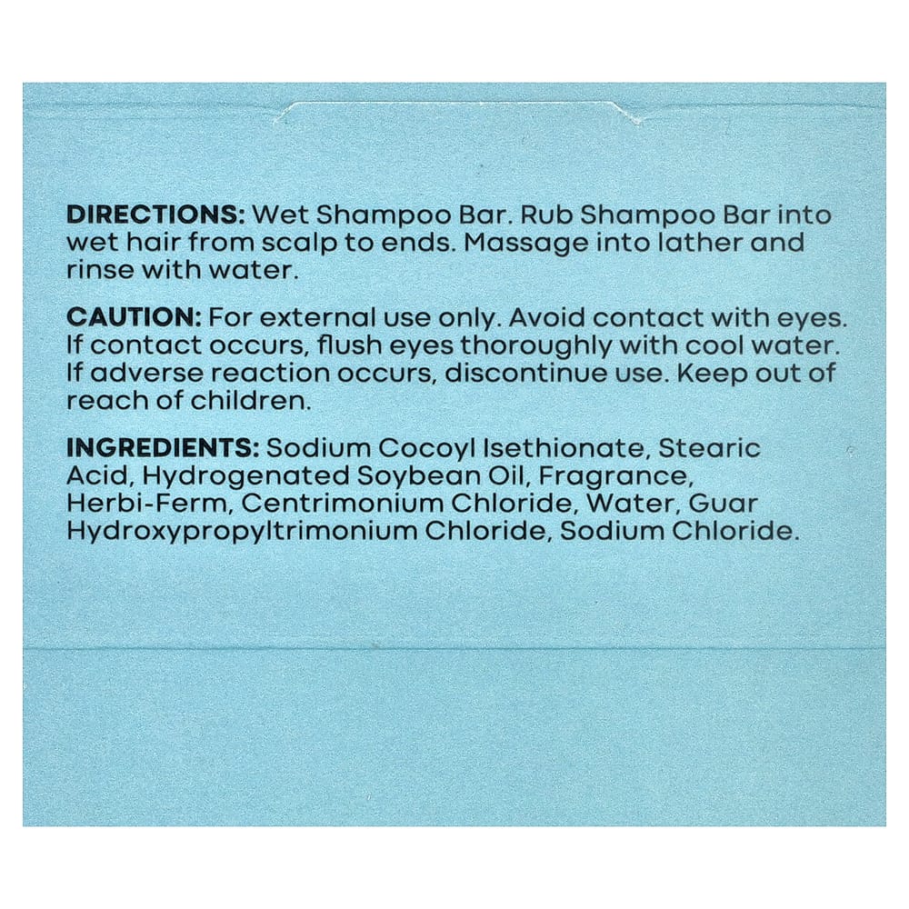Hoverlab Energizer Hydrating Shampoo Bar, Beach Day