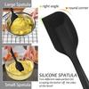 5/6pcs Silicone Spatula for Baking Cake Cream, Heat-resistant Food Grade Cooking Set, Baking and Mixing Kitchen Utensils