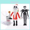 Rozkošní plyšáci Jack Skellington a Santa Jack z filmu Ukradené Vánoce