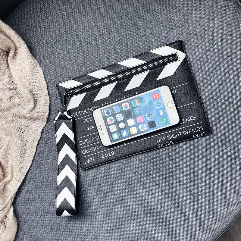 Funny Movie Prop Design Women Shouler Bags Designer Letters Clutch Bag Cute Pu Leather Crossbody Messenger Bag Lady Small Purses