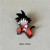 Dragon Ball Super: Cute Son Goku Metal Brooch Badge