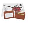PU Leather Slim Minimalist Card Holder with Multiple Slots and ID Functionality
