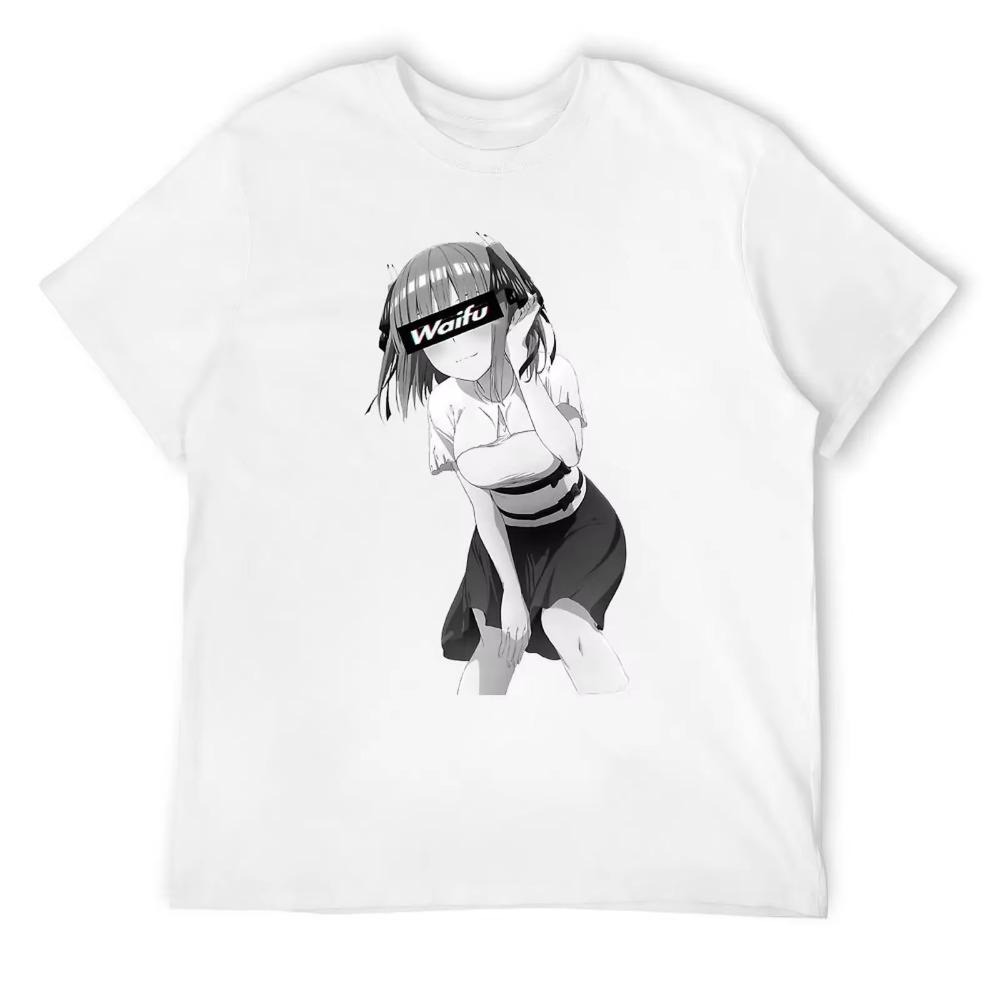 Nino Nakano Waifu Series 1 Mouse Pad For Crewneck T-shirt Sport T-shirts Novelty Graphic Leisure USA Size