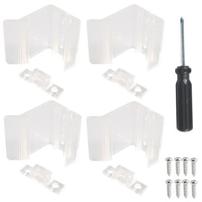 Shock Absorption RV Transparent Handle Reduce Noise RV Accessories RV Sliding Door Bolt  Outdoors