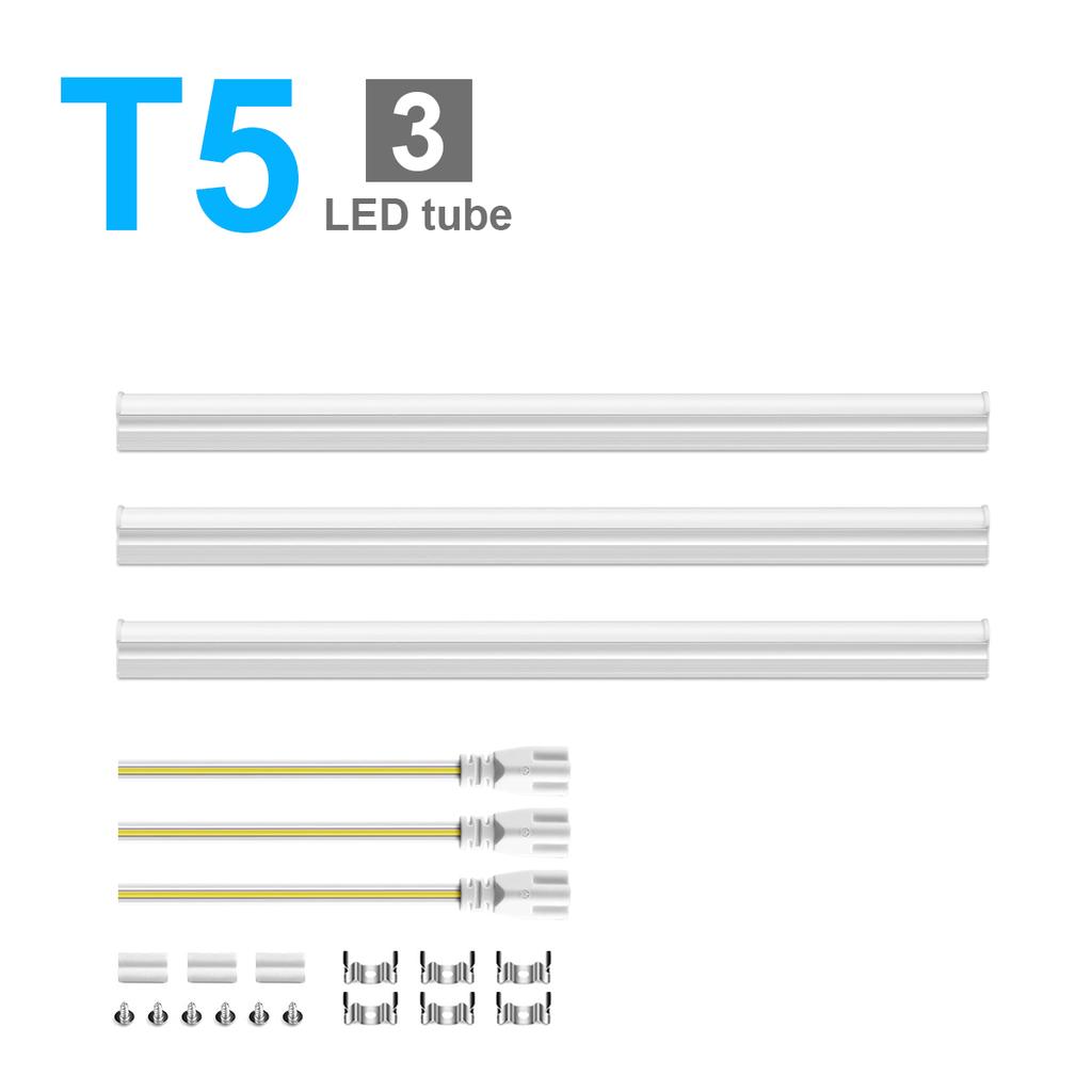 T5 T8 LED Light Tube 50CM Aluminum Bar LED Lamp Tube AC220V 110V For Office Shop Garage Warehouse Under Cabinet Unit Lighting