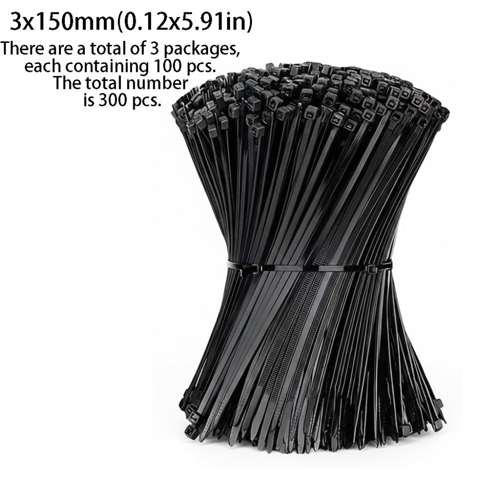 UV Resistant Nylon Cable Ties Detachable Zip Ties Cable Tie Heavy Duty Cable Ties  Home Use