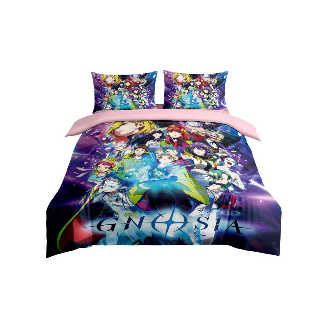 Gnosia Gift Bedding Set Cartoon Gnosia Duvet Cover Set Bed Set Aldult Kid Bedroom Single Twin Full Queen King