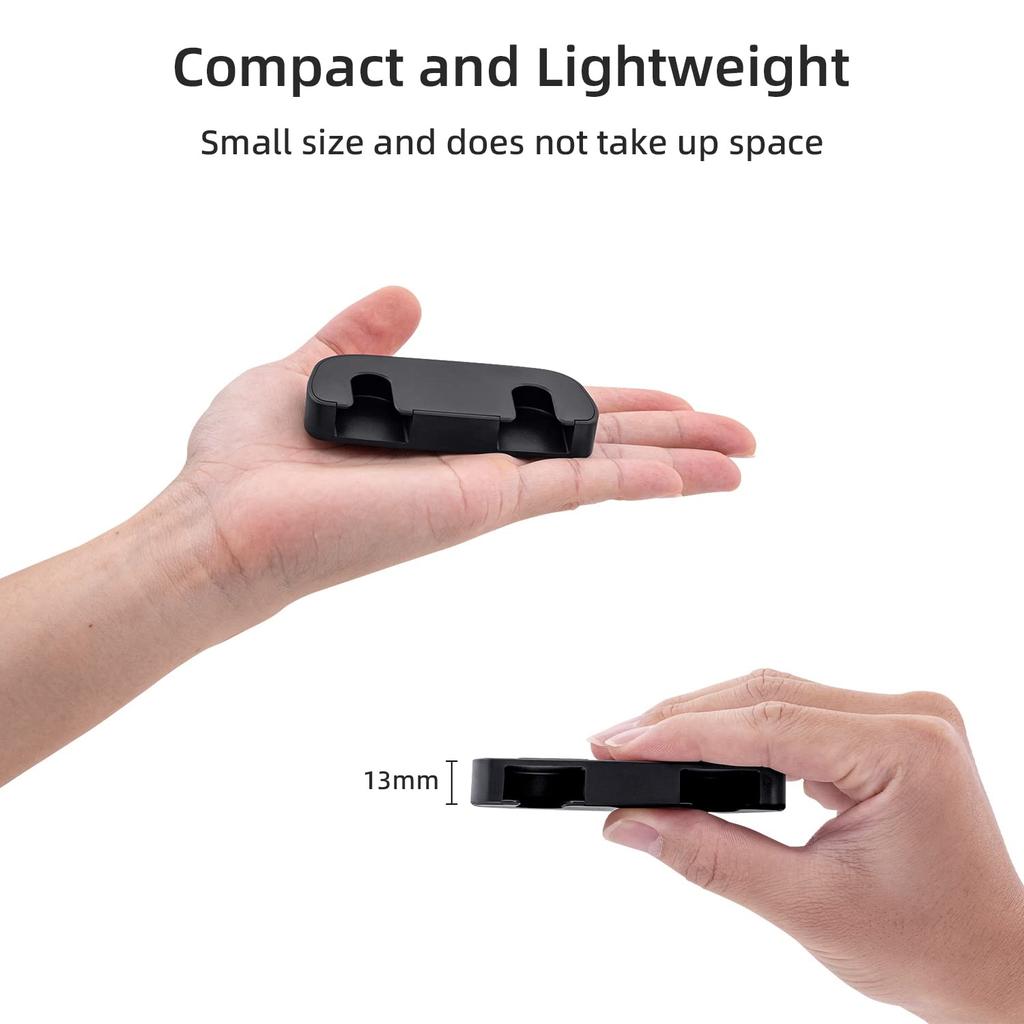 Mcbazel Controller Storage Stand for Tabletop Storage PS5 Controller Table Stand Tape Controller Storage Black PS5/PS4 Controllers, Mount, Under-Desk