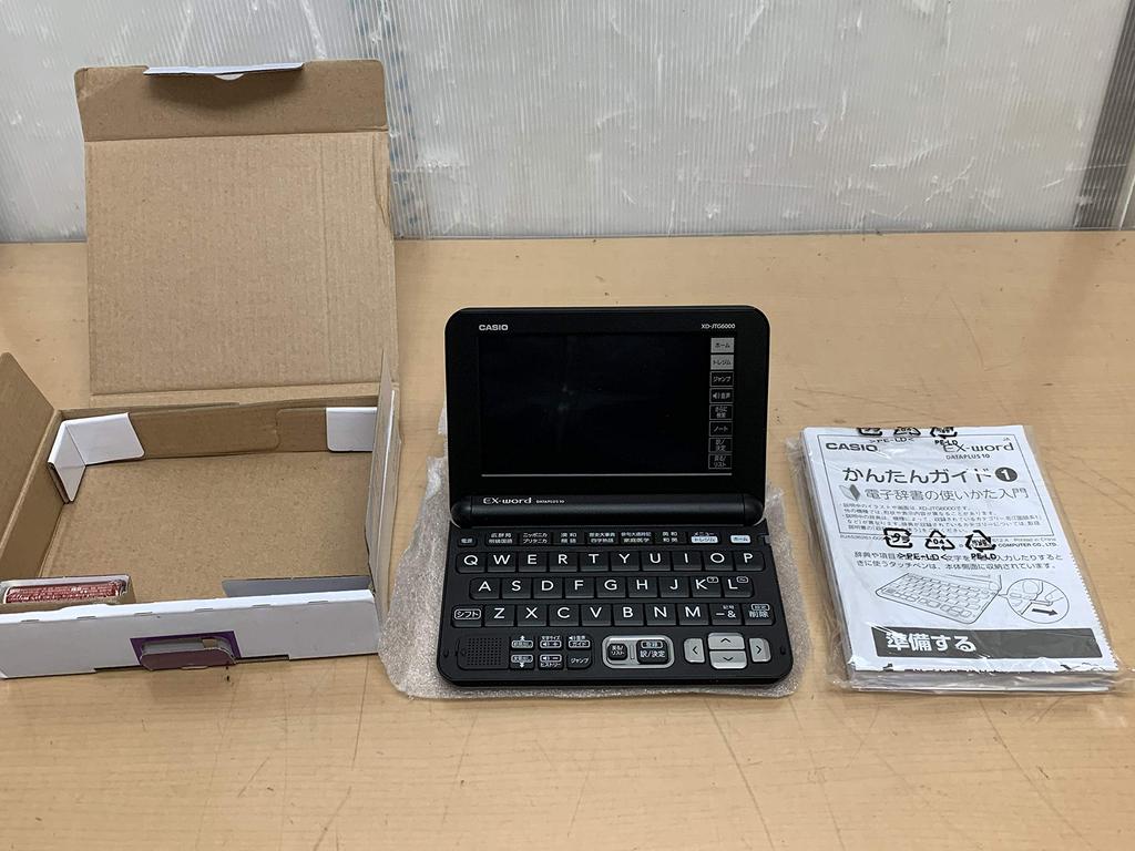 CASIO DATAPLUS10 Electronic Dictionary EX-Word XD-JTG6000BK