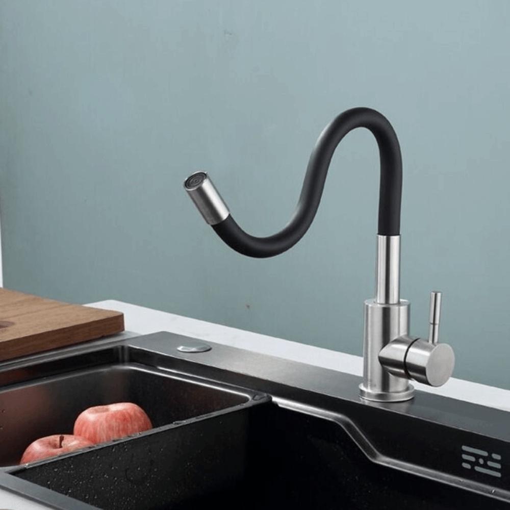 360 Degree Rotating Sink Faucet Flexible Hose Sink Tap Kitchen Faucet Basin Application