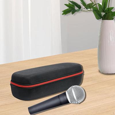 Mic Bag Carrying Case Organizer Microphone Cover Storage Box Hard Handheld
