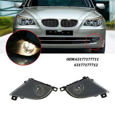 Lámparas de Faros Antiniebla Delanteros Sin Bombillas Aptas Para BMW Serie 5 528I 535I 550I Xdrive 2008-2010 63177177711/63177177712