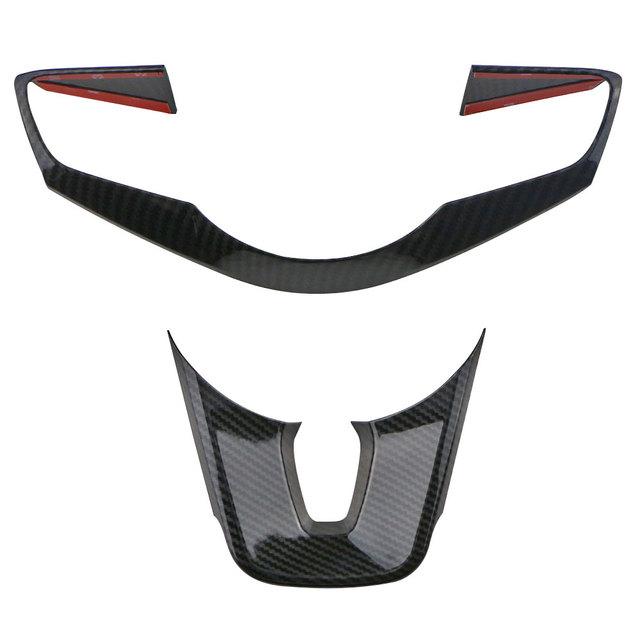ABS Car Steering Wheel Buttons Protection Cover Trim Sticker Fit for Kia Forte K3    Accessories