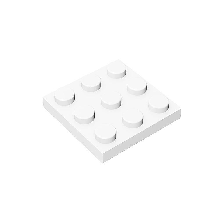 80pcs 11212 Plate 3x3 MOC Compatible Brick Parts Building Blocks Accessories Assemble Replaceble Changeover Particle DIY Kid Toy
