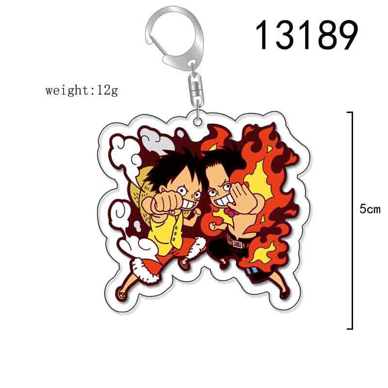 Acrylic Keychain - Luffy, Zoro, Nami Anime Pendant