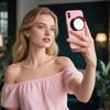 Wide Angle Mirror For Phone Portable Cellphone Wide Angle Mirror Phone Magnetic Holder For Selfie Vlogging Streaming Travel
