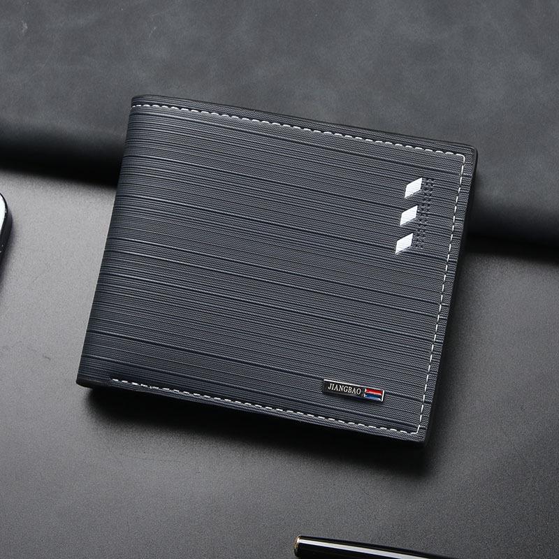 Wallet Men Wholesale Short, Youth Thin, Soft Leather Simple Wallet Fashion Trend Wallet