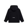 Li-Ning Solid Color Loose Breathable Comfortable Windbreaker Men outerwear Black AFDSD95-1