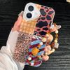Bracelet Chain Lanyard Phone Case For iPhone 16 Pro Max Funda iPhone 11 13 15 14 12 Hard Plastic Shockproof Leopard Cover Coque